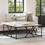 Kohvilaud k&auml;sit&ouml;&ouml;puu 100 x 100 x 40 cm tehispuit