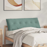 Seljatugi padi mere roheline 140 x 50 cm korter kangas