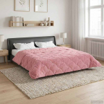 Talve tek Roosa 220 x 240 cm Mikrokiud ja Teddy villa