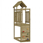 M&auml;ngutorni pruun 53 x 110,5 x 214 cm tugev immutatud puit