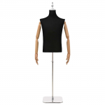 Reguleeritav 160-232 cm mannekeen alusiga Mees PP Must