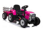 XMX611 Elektriline pealeistutav traktor Roosa