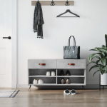 Jalatsipink, betoonhall, 102 x 35 x 55 cm, tehispuit
