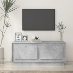 Diivanilaud, betoonhall, 102 x 50 x 44cm, tehispuit