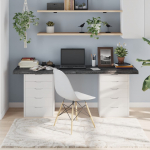 Lauaplaat, tumepruun, 180 x 60 x (2-6) cm, t&ouml;&ouml;deldud tammepuit