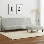 2-KOHALINE DIIVANVOODI JALAPINGIGA, HELEHALL, SAMET