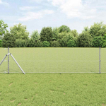 Aed koos postidega h&otilde;bedane 0.6 x 10 m pvc kaetud teras