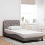 VOODIRAAM ILMA MADRATSITA TAUPE 100X200 CM KANGAS