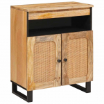K&otilde;ide ladustamisega pruun 60 x 33 x 75 cm tugev mango puu