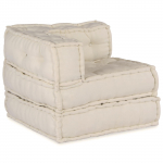 Mooduldiivan 3 pcs Kreemjas kangas