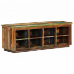 Kinga kapp riiuliga pruun 110 x 35 x 40 cm tugev taastatud puit