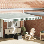 Varikatte serv Roheline ja Valge 430 x 20 cm L&otilde;uend