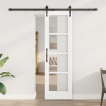 Liuguks varustuse komplekt valge 61x198.5 cm t&auml;ispuit p&ouml;&ouml;k
