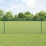 Aed koos postidega roheline 1 x 10 m teras