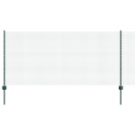Keevitatud aed koos 22 u postidega roheline 1x50 m teras