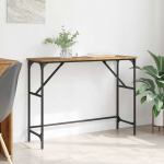 Konsoollaud vana puit 100 x 32 x 75 cm tehispuit