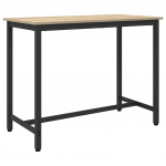 Laud sonoma tamm 100 x 50 x 76,5 cm t&ouml;&ouml;deldud puit ja teras