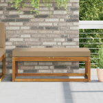 Aia istmepadi Pruunikashall 111,5 x 40 x 8 cm 100% Pol&uuml;ester