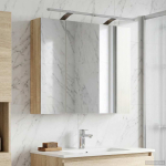 Vannitoa peeglikapp Sonoma tamm 80 x 14.5 x 70 cm Tehispuit