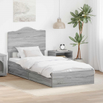 Laos voodi peaga sahtliga Hall Sonoma 90 x 190 cm Tehispuit