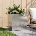 Aia istutuskast h&otilde;bedane 50 x 30 x 49 cm roostevaba teras