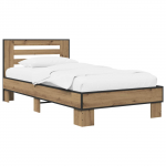 Peatsiga voodiraam Artisan tamm 80 x 200 cm Tehispuit