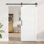 Siseuks Valge 93 x 211 cm Vineer