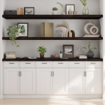 Seinariiul, tumepruun, 200x60x(2-6) cm, t&ouml;&ouml;deldud tammepuit