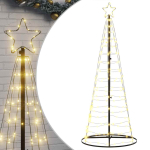 LED j&otilde;ulupuu 200 LEDi Soe Valge 180 cm