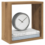 Kuubikukujulised riiulid 2 tk k&auml;sit&ouml;&ouml;tamm 30x15x30 cm tehispuit