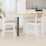 S&ouml;&ouml;gitoa Toolid 2 tk Valge 48 x 49 x 95 cm Paks Kautsukipuit