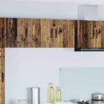 K&ouml;&ouml;gikapp riiuliga uksega vana puit 40 x 31 x 40 cm tehispuit