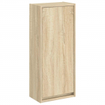 Seinale paigaldatav valamu ja kapp Sonoma tamm 35 x 20 x 81 cm