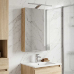 Vannitoa peeglikapp Sonoma tamm 40 x 10,5 x 60,5 cm Tehispuit