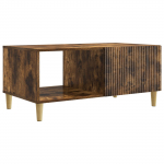 Kohvilaud Suitsutatud tamm 90 x 50 x 40 cm Tehispuit