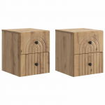 Seinale kinnitatav &ouml;&ouml;tis 2 pcs Artisan tamm 33 x 34,5 x 40 cm