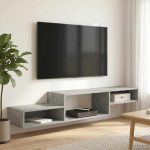 Seinale paigaldatav TV kapp Seinale kinnitav Betoonhall