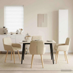 S&ouml;&ouml;gitoa Toolid 4 pcs kangas Kreemjas 56,5 x 50 x 87,5 cm