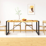 S&ouml;&ouml;gilaud t&ouml;&ouml;tlemata mangopuidust 180 cm