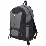 Matkakott 40 l, must ja hall