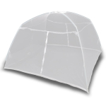 Matkatelk 200x150x145 cm klaaskiud valge