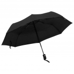 Automaatselt kokkupandav vihmavari, must, 95 cm