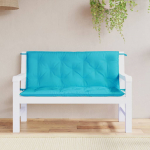 Aiapingi istmepadjad 2 tk, t&uuml;rkiissinine, 120x50x7 cm, kangas