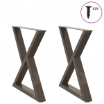 S&Ouml;&Ouml;GILAUA JALAD 2 TK, NATURAALNE TERAS, 70 X (72&ndash;73,3) CM, TERAS
