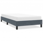 Voodiraam ilma Madratsita Tumehall 100x210 cm samet