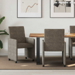 Ratastega S&ouml;&ouml;gi-toolid ratastega 2 tk Tumehall 57 x 66 x 94 cm