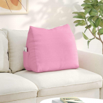 Seljatugi padi roosa 60 x 20 x 50 cm kangas