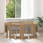 Koerav&auml;rav koos aluspuudega 8 pcs Artisan tamm 60 x 60 cm