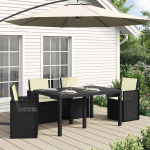 Istme ja seljatoe padjad 4 pcs Kreemjas 47 x 45 x 2 cm