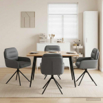 P&ouml;&ouml;rlevad Toiduainete Toolid 4 pcs Kunstnahk Hall